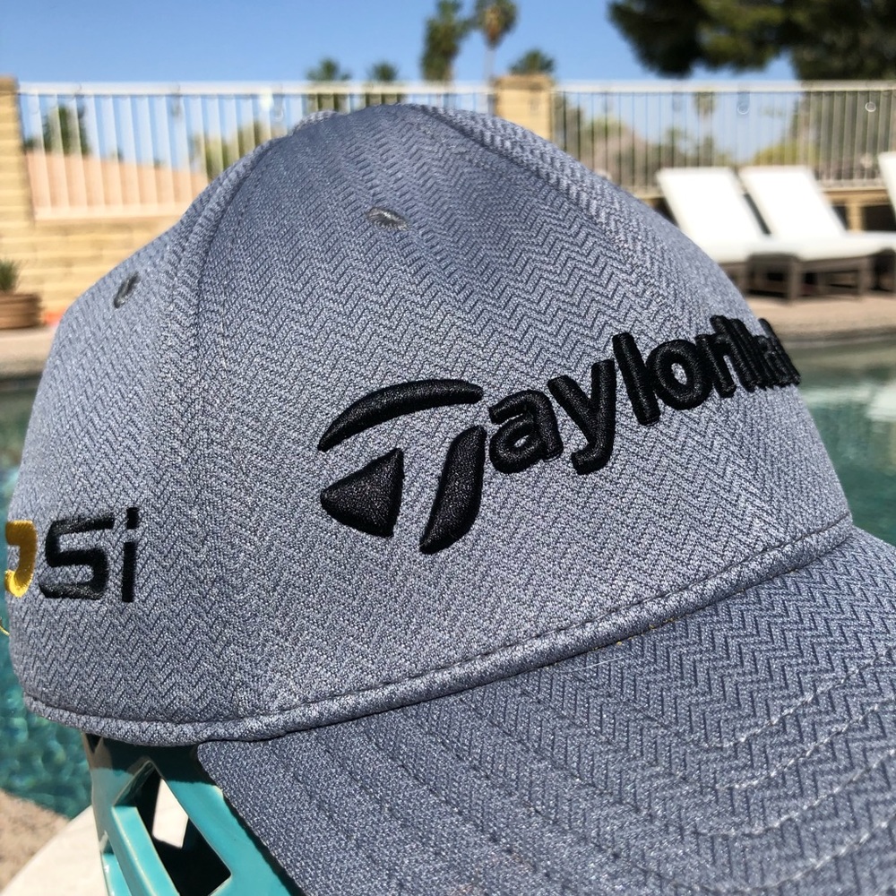 TaylorMade M1 Psi Grey with Buckle Adjustable Strap Golf Cap